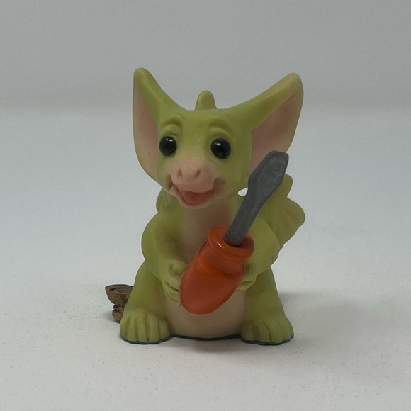 NWOB Whimsical World Of Pocket Dragons “I’LL FIX IT” By Real Musgrave - Picture 1 of 5